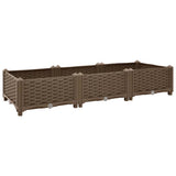 Vidaxl Planter enlevé 120x40x23 cm en polypropylène
