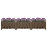 Vidaxl Planter hevet 120x40x23 cm polypropylen