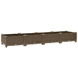 Vidaxl Planter élevé 160x40x23 cm en polypropylène