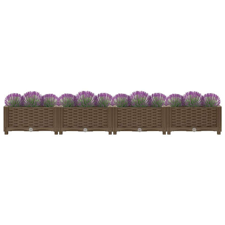 Vidaxl Planter élevé 160x40x23 cm en polypropylène