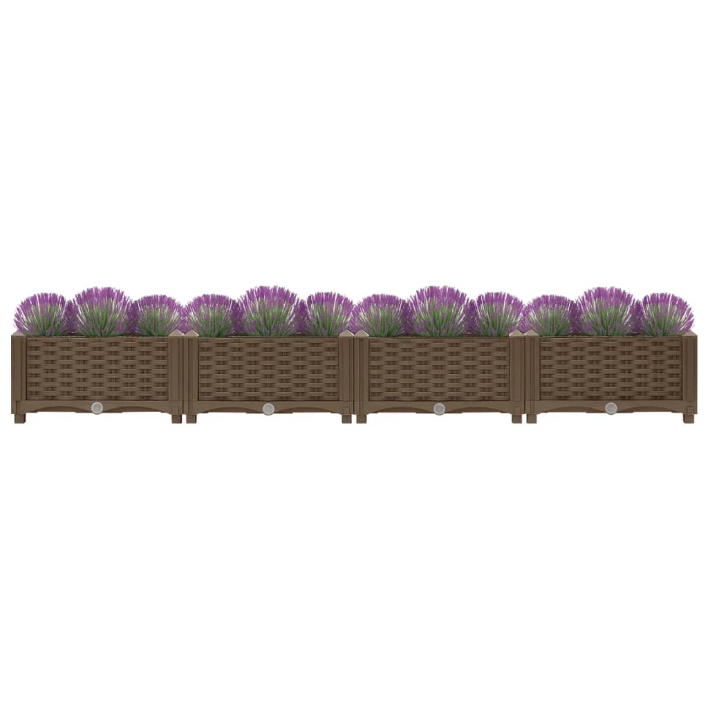 Vidaxl Planter hevet 160x40x23 cm polypropylen