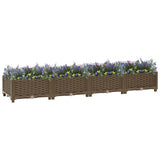 Vidaxl Planter élevé 160x40x23 cm en polypropylène