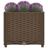 Planteur Vidaxl surélevé 40x40x38 cm en polypropylène