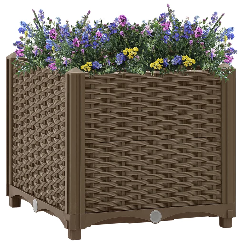 Vidaxl Planter huet 40x4xx38 cm Polypropylene opgeworf