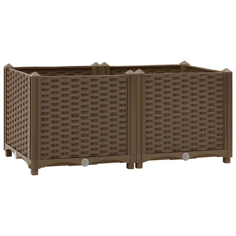 INSTERT PLANTER VIDAXL 80X40X38 CM Polypropylène