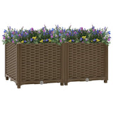 INSTERT PLANTER VIDAXL 80X40X38 CM Polypropylène