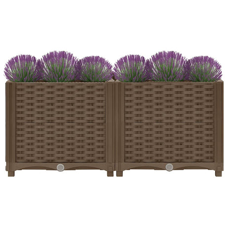 INSTERT PLANTER VIDAXL 80X40X38 CM Polypropylène