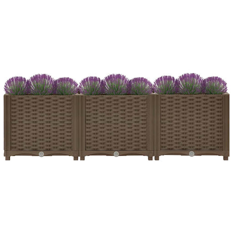 Vidaxl Planter enlevé 120x40x38 cm en polypropylène