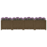 Vidaxl Planter élevé 160x40x38 cm en polypropylène