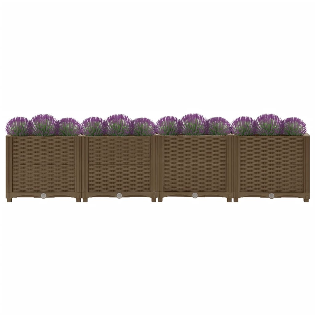 Vidaxl Planter huet 160x4038 cm Polypropylen opgeworf