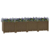 Vidaxl Planter huet 160x4038 cm Polypropylen opgeworf