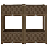 Vidaxl Planter surélevé 80x40x71 cm en polypropylène