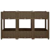 Vidaxl Planter enlevé 120x40x71 cm en polypropylène