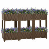 Vidaxl Planter enlevé 120x40x71 cm en polypropylène