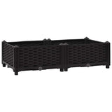 Vidaxl Planter surélevé 80x40x23 cm en polypropylène