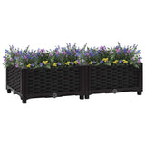 Vidaxl Planter surélevé 80x40x23 cm en polypropylène