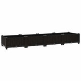 Vidaxl Planter élevé 160x40x23 cm en polypropylène