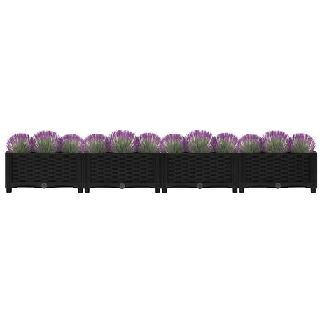 Vidaxl Planter élevé 160x40x23 cm en polypropylène