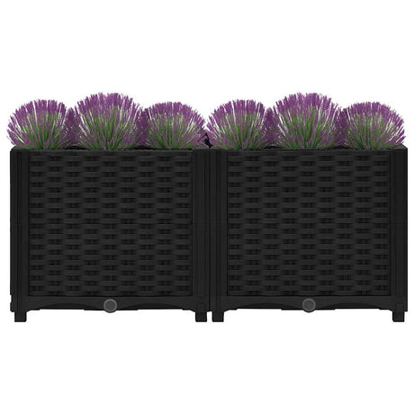 INSTERT PLANTER VIDAXL 80X40X38 CM Polypropylène