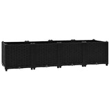 Vidaxl Planter élevé 160x40x38 cm en polypropylène