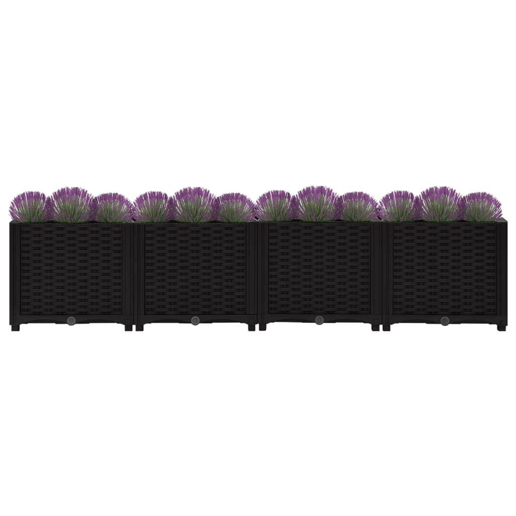 Vidaxl Planter huet 160x4038 cm Polypropylen opgeworf