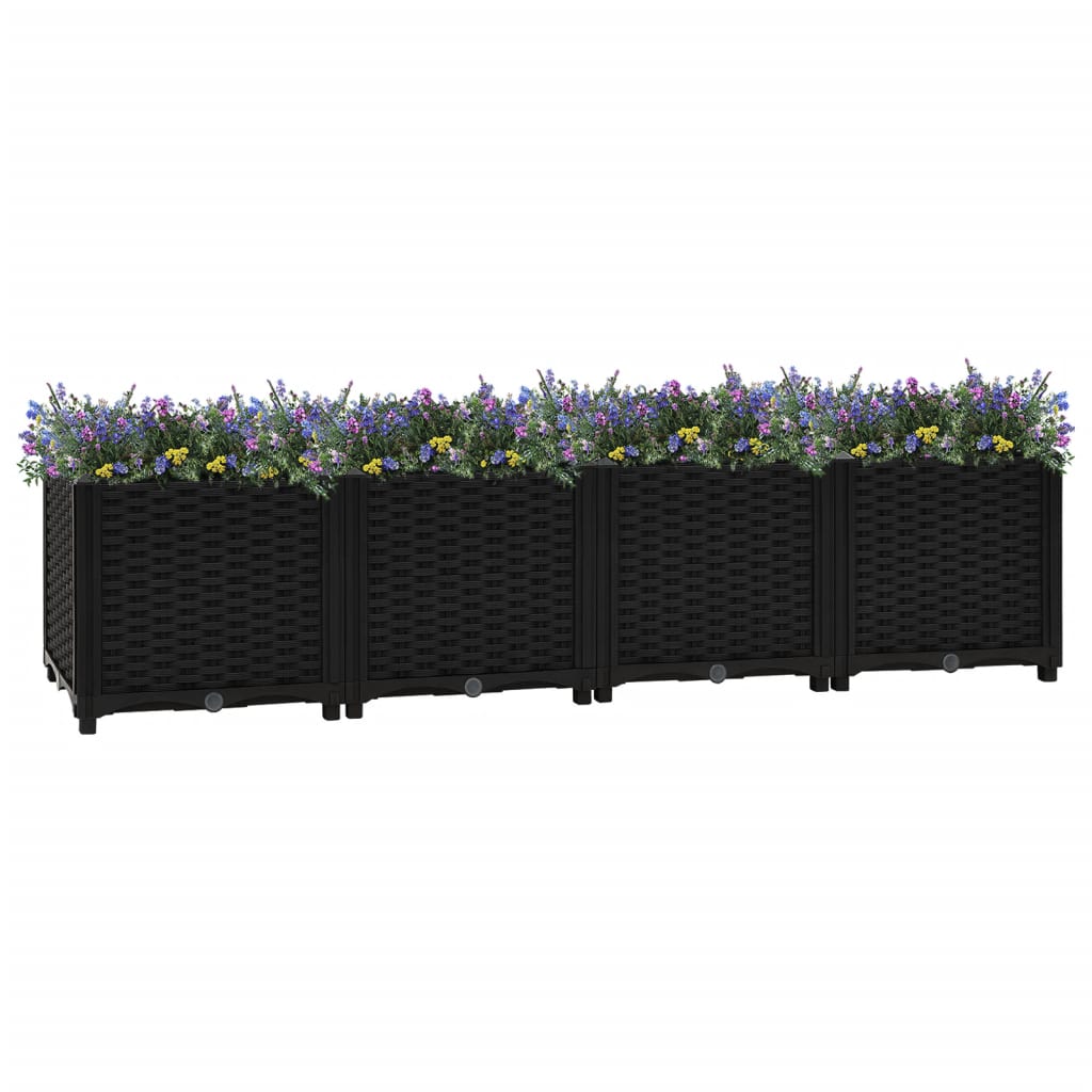 Vidaxl Planter huet 160x4038 cm Polypropylen opgeworf