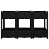 Vidaxl Planter enlevé 120x40x71 cm en polypropylène