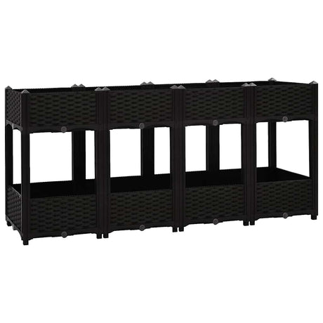 Vidaxl Planter élevé 160x40x71 cm en polypropylène