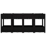 Vidaxl Planter élevé 160x40x71 cm en polypropylène