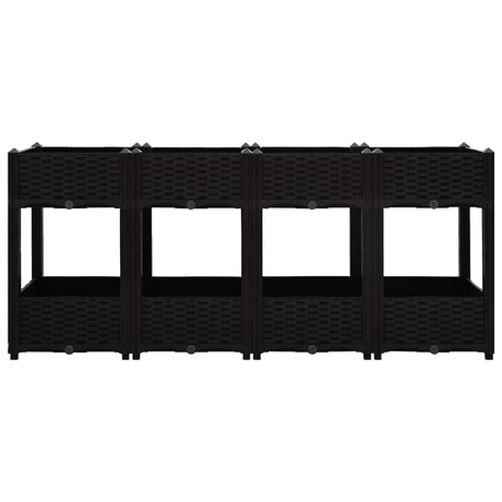 Vidaxl Planter élevé 160x40x71 cm en polypropylène