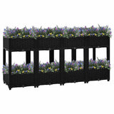 Vidaxl Planter élevé 160x40x71 cm en polypropylène