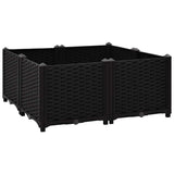 Vidaxl Planter surélevé 80x80x38 cm en polypropylène