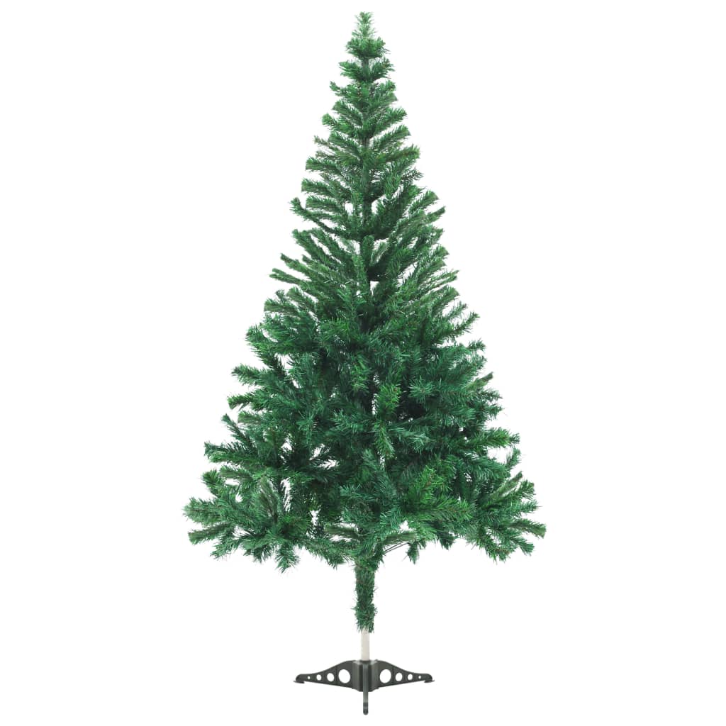 Vidaxl kunstkerstboom avec éclairage et balles de Noël 230 branches 120 cm