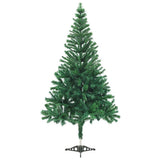 Vidaxl kunstkerstboom avec éclairage et balles de Noël 230 branches 120 cm