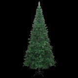 Vidaxl kunstkerstboom avec éclairage et balles de Noël l 240 cm vert