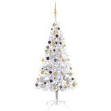 Vidaxl kunstkerstboom avec éclairage et balles de Noël 180 cm