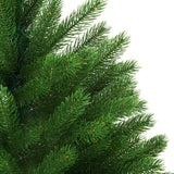 Vidaxl kunstkerstboom avec éclairage et balles de Noël 240 cm verts