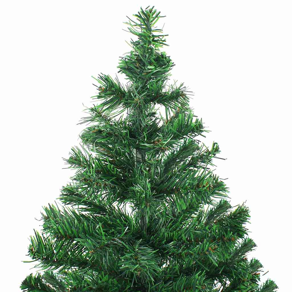 Vidaxl kunstkerstboom avec éclairage et balles de Noël 230 branches 120 cm