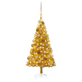 Vidaxl kunstkerstboom avec éclairage et balles de Noël 150 cm