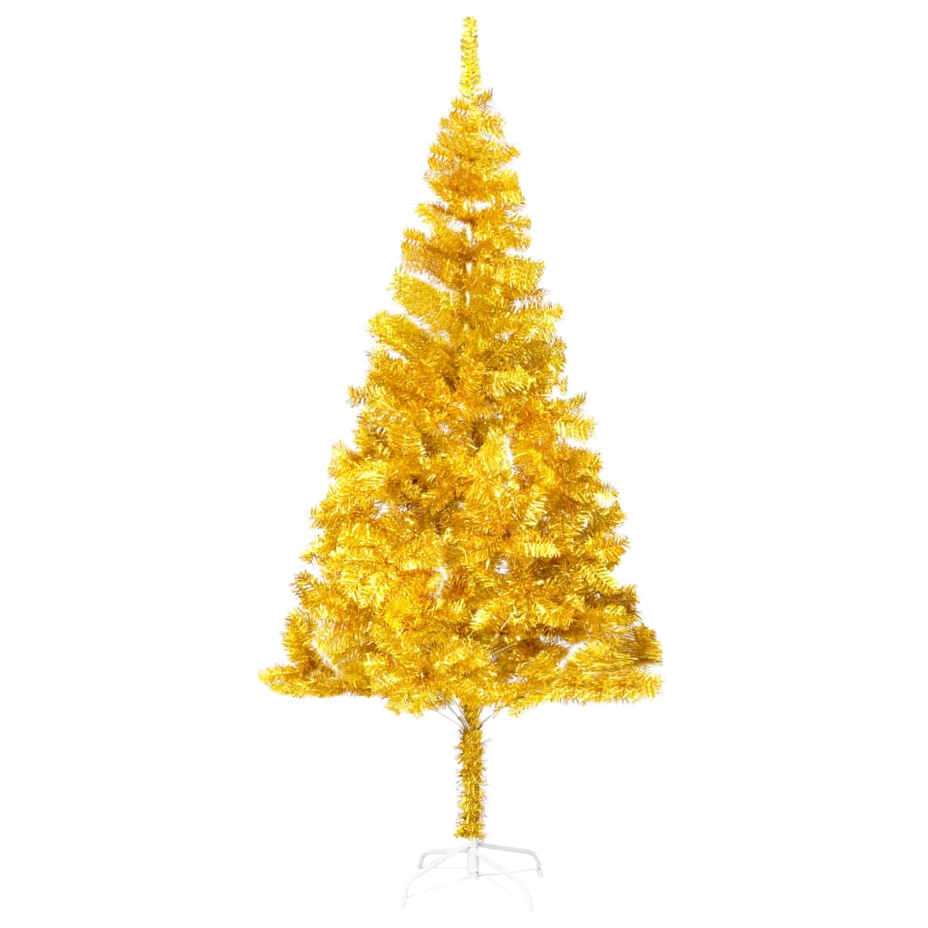 Vidaxl kunstkerstboom avec éclairage et balles de Noël 210 cm