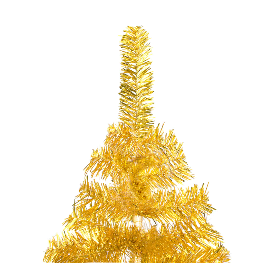Vidaxl kunstkerstboom avec éclairage et balles de Noël 210 cm