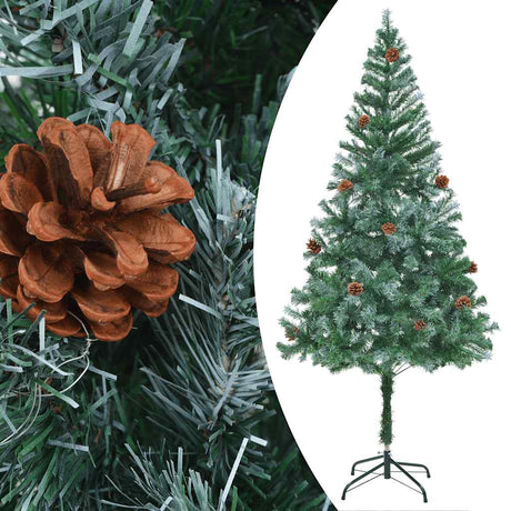 Vidaxl kunstkerstboom avec éclairage balles de Noël pins 180 cm