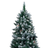 Vidaxl kunstkerstboom avec éclairage balles de Noël pins 180 cm