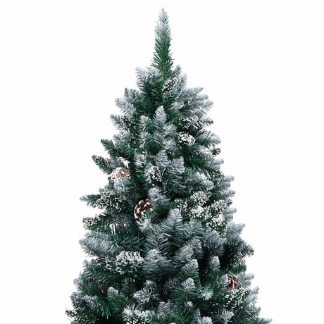 Vidaxl kunstkerstboom avec éclairage balles de Noël pins 180 cm