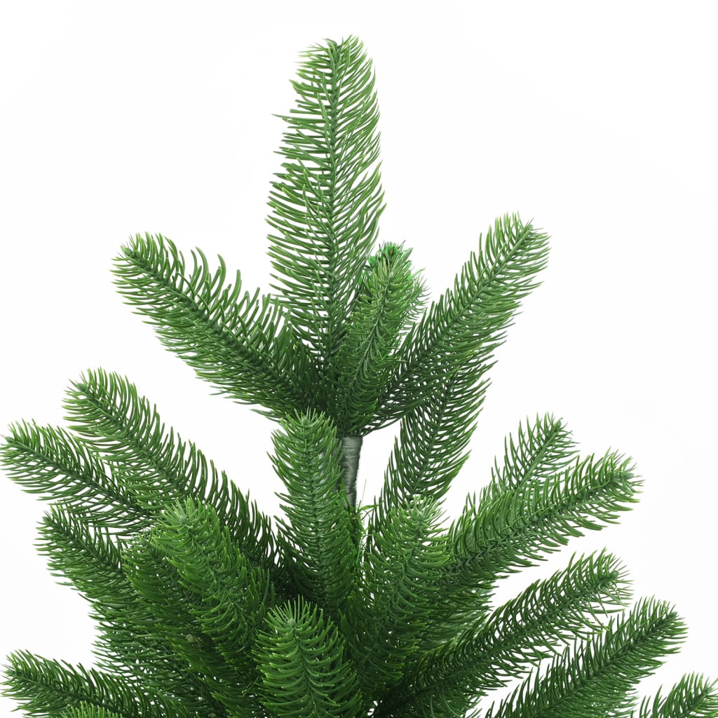 Vidaxl kunstkerstboom avec éclairage et balles de Noël 150 cm verts