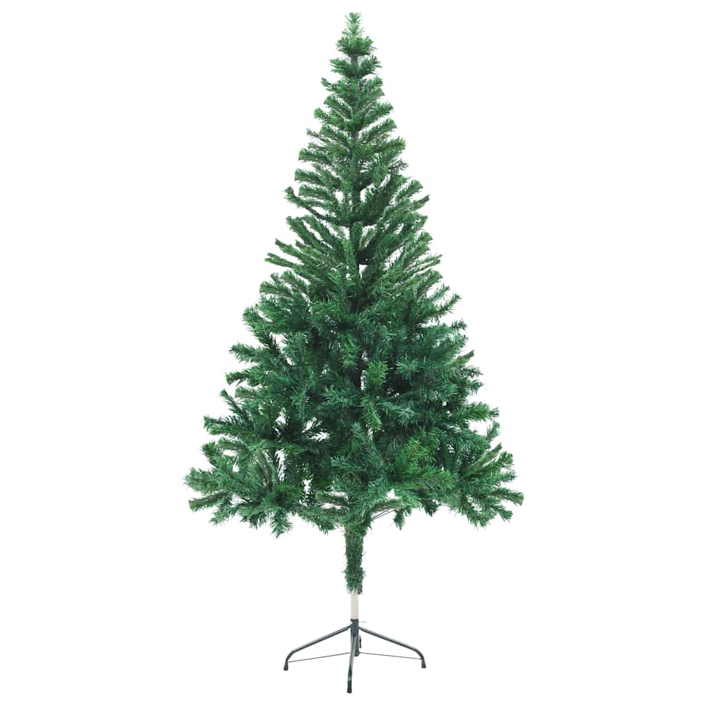 Vidaxl kunstkerstboom avec éclairage et balles de Noël 380 branches 150 cm