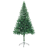 Vidaxl kunstkerstboom avec éclairage et balles de Noël 546 branches 180 cm