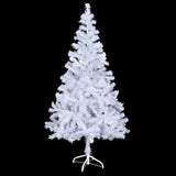 Vidaxl kunstkerstboom avec éclairage et balles de Noël 380 branches 150 cm