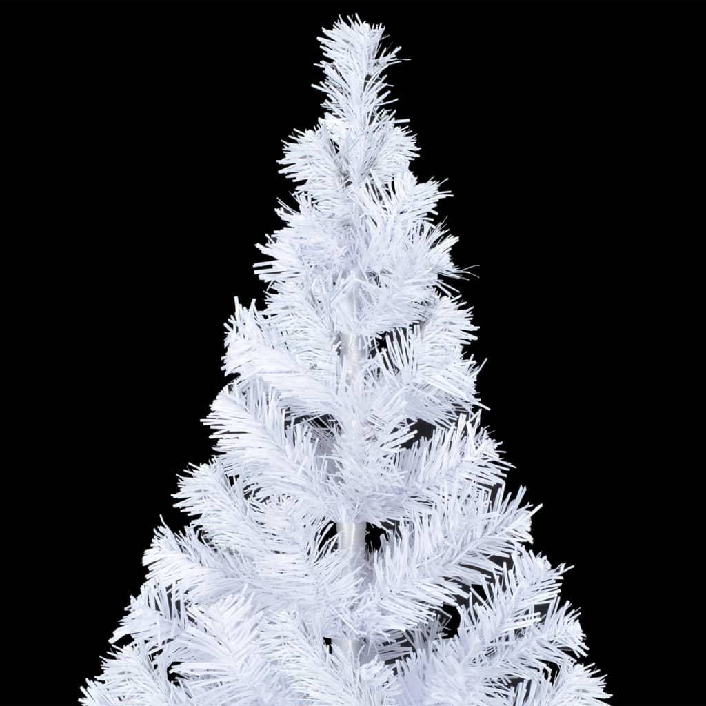 Vidaxl kunstkerstboom avec éclairage et balles de Noël 910 branches 210 cm
