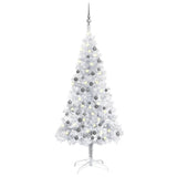 Vidaxl kunstkerstboom avec éclairage et balles de Noël 150 cm
